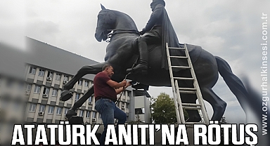 ATATÜRK ANITI’NA RÖTUŞ