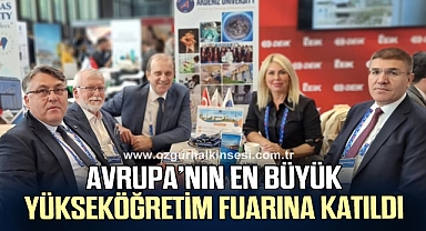 Avrupa’nın En Büyük Yükseköğretim Fuarına Katıldı