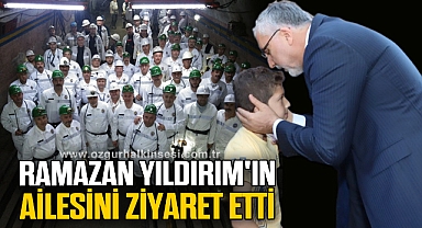 Bakan Işıkhan, maden ocağına girdi
