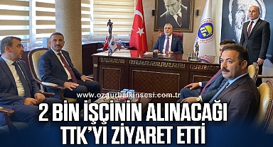 Bakan Işıkhan TTK'yı ziyaret etti