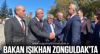 Bakan Işıkhan Zonguldak'ta