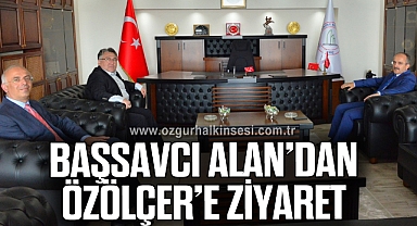 Başsavcı Alan’dan Özölçer’e ziyaret