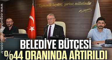 Belediye bütçesi %44 oranında artırıldı