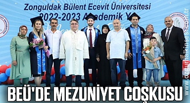 BEÜ'de mezuniyet coşkusu