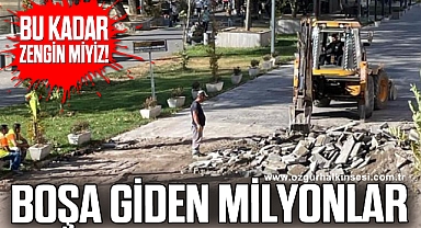 BOŞA GİDEN MİLYONLAR