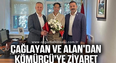 Çağlayan ve Alan'dan Kömürcü'ye ziyaret