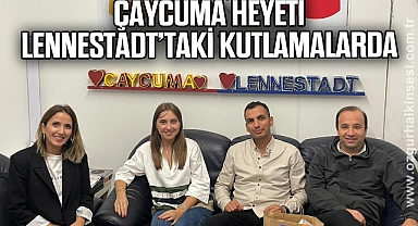 Çaycuma heyeti Lennestadt’taki kutlamalarda