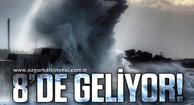 Denizlerde fırtına bekleniyor!