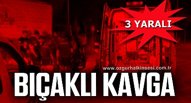 Ereğli'de bıçaklı kavga: 3 yaralı