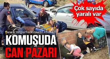 Feci kazada can pazarı: 6 yaralı