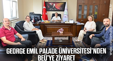 George Emil Palade Üniversitesi’nden BEÜ’ye Ziyaret