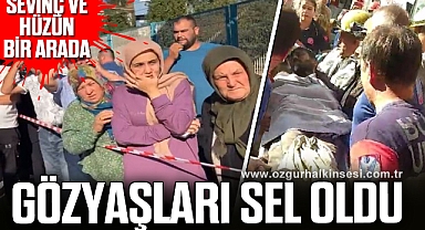 GÖZYAŞLARI SEL OLDU
