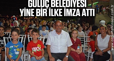 Gülüç Belediyesi yine bir ilke imza attı