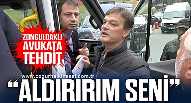 HAKİMDEN, ZONGULDAKLI AVUKATA TEHDİT