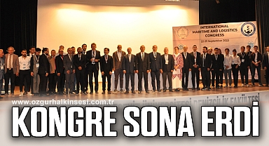  I. Uluslararası Denizcilik ve Lojistik Kongresi sona erdi