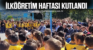 İlköğretim Haftası kutlandı