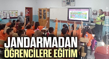 JANDARMADAN ÖĞRENCİLERE EĞİTİM
