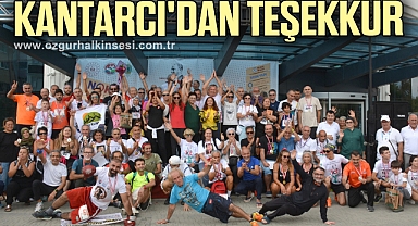 KANTARCI'DAN TEŞEKKÜR
