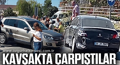 KAVŞAKTA ÇARPIŞTILAR