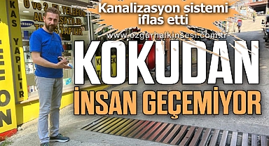 KOKUDAN İNSAN GEÇEMİYOR