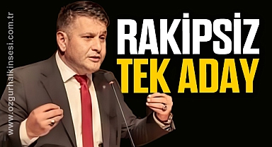 MUSTAFA ÖZTÜRK RAKİPSİZ TEK ADAY