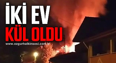 O ilçede büyük yangın