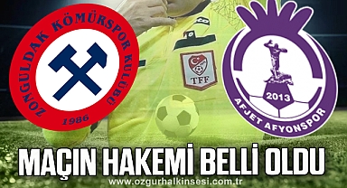 O maçın hakemi belli oldu