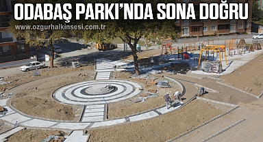 Odabaş Parkı’nda sona doğru