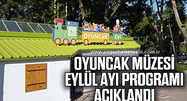 OYUNCAK MÜZESİ EYLÜL AYI PROGRAMI AÇIKLANDI