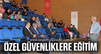 Özel Güvenliklere Eğitim