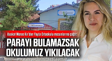 “PARAYI BULAMAZSAK OKULUMUZ YIKILACAK