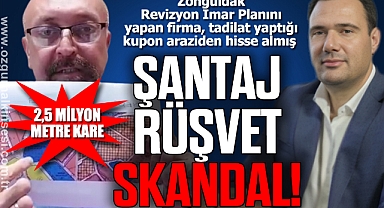 ŞANTAJ, RÜŞVET, SKANDAL!