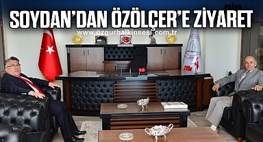 Uğur Soydan’dan Rektör Özölçer’e Ziyaret