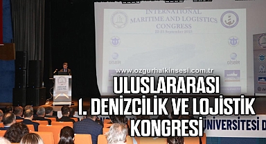 Uluslararası 1. Denizcilik ve Lojistik Kongresi