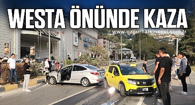 WESTA ÖNÜNDE KAZA