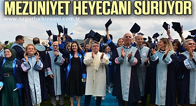 ZBEÜ'de mezuniyet heyecanı
