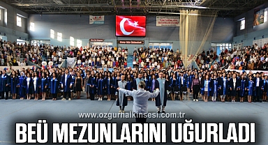 ZBEÜ mezunlarını uğurladı