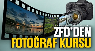 ZFD’DEN FOTOĞRAF KURSU