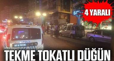 Zonguldak'ta düğünde kavga çıktı: 4 yaralı