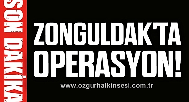 Zonguldak'ta operasyon! 1 tutuklu