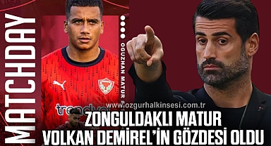 ZONGULDAKLI MATUR VOLKAN DEMİREL’İN GÖZDESİ OLDU