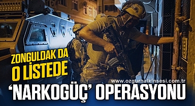 34 ilde 'NARKOGÜÇ' operasyonu
