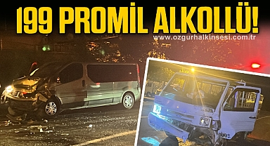 Alkollü sürücü kazaya neden oldu: 4 yaralı