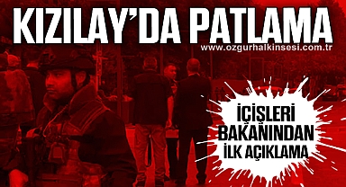 Ankara'da bombalı saldırı!