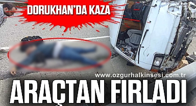 ARAÇTAN FIRLADI