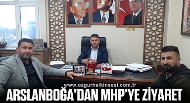 Arslanboğa'dan nezaket ziyareti