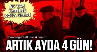ARTIK AYDA 4 GÜN!