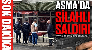 ASMA'DA SİLAHLI SALDIRI