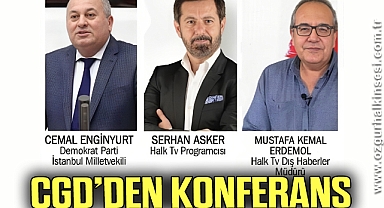 ÇGD’DEN KONFERANS