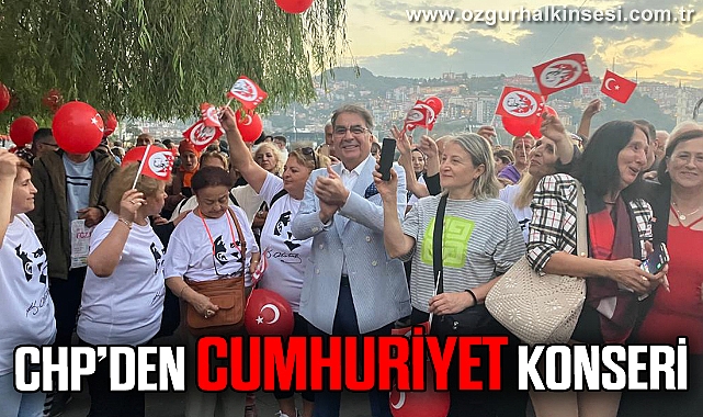 CHP’den Cumhuriyet konseri